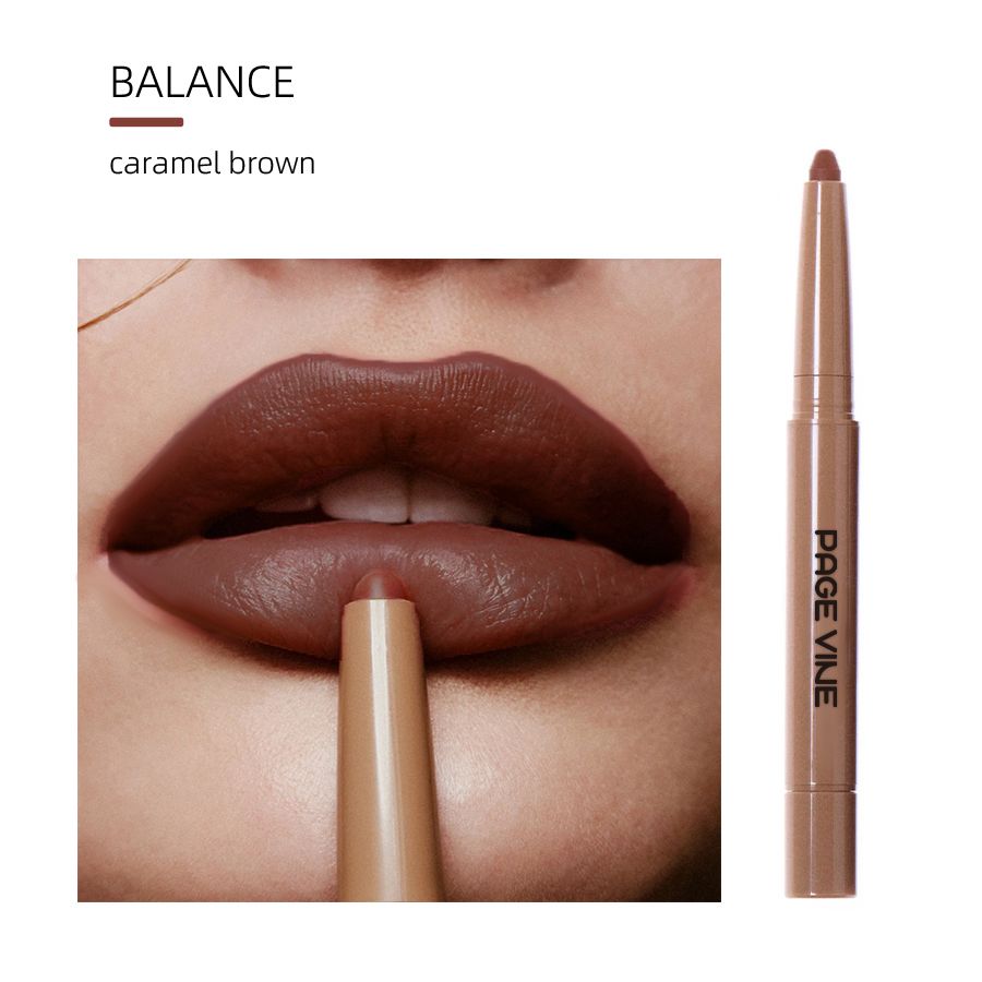 Pagevine Lip Liner And Lipstick Pencil 8pcs Set
