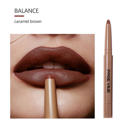 Pagevine Lip Liner And Lipstick Pencil 8pcs Set
