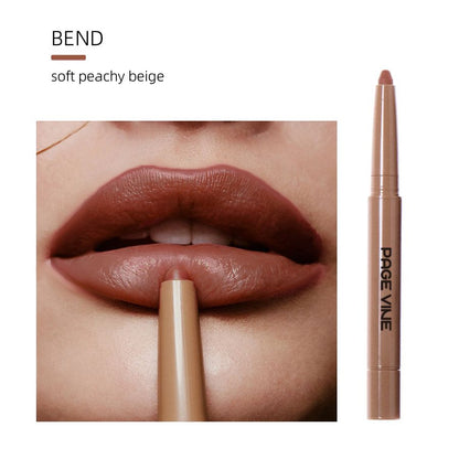 Pagevine Lip Liner And Lipstick Pencil 8pcs Set