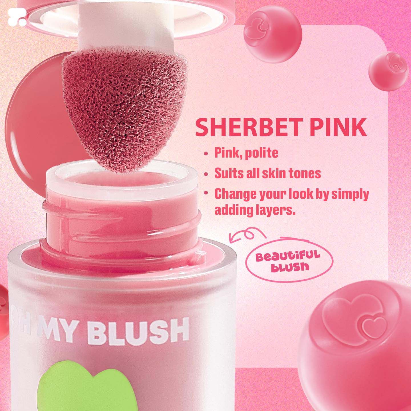 Pagevine Blush Liquid Sweet And Tidy Matte Blush 6Pcs Set