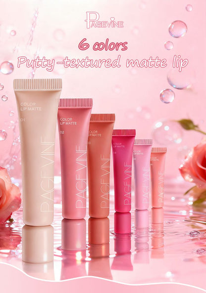 Pagevine Matte Lip Tint Gloss 6 Pcs Set