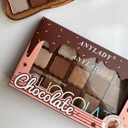 Anylady Chocolate Eyeshadow Palette 15 Shades