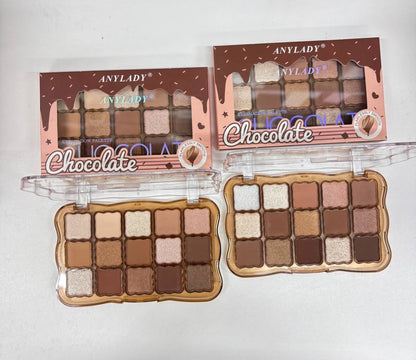 Anylady Chocolate Eyeshadow Palette 15 Shades