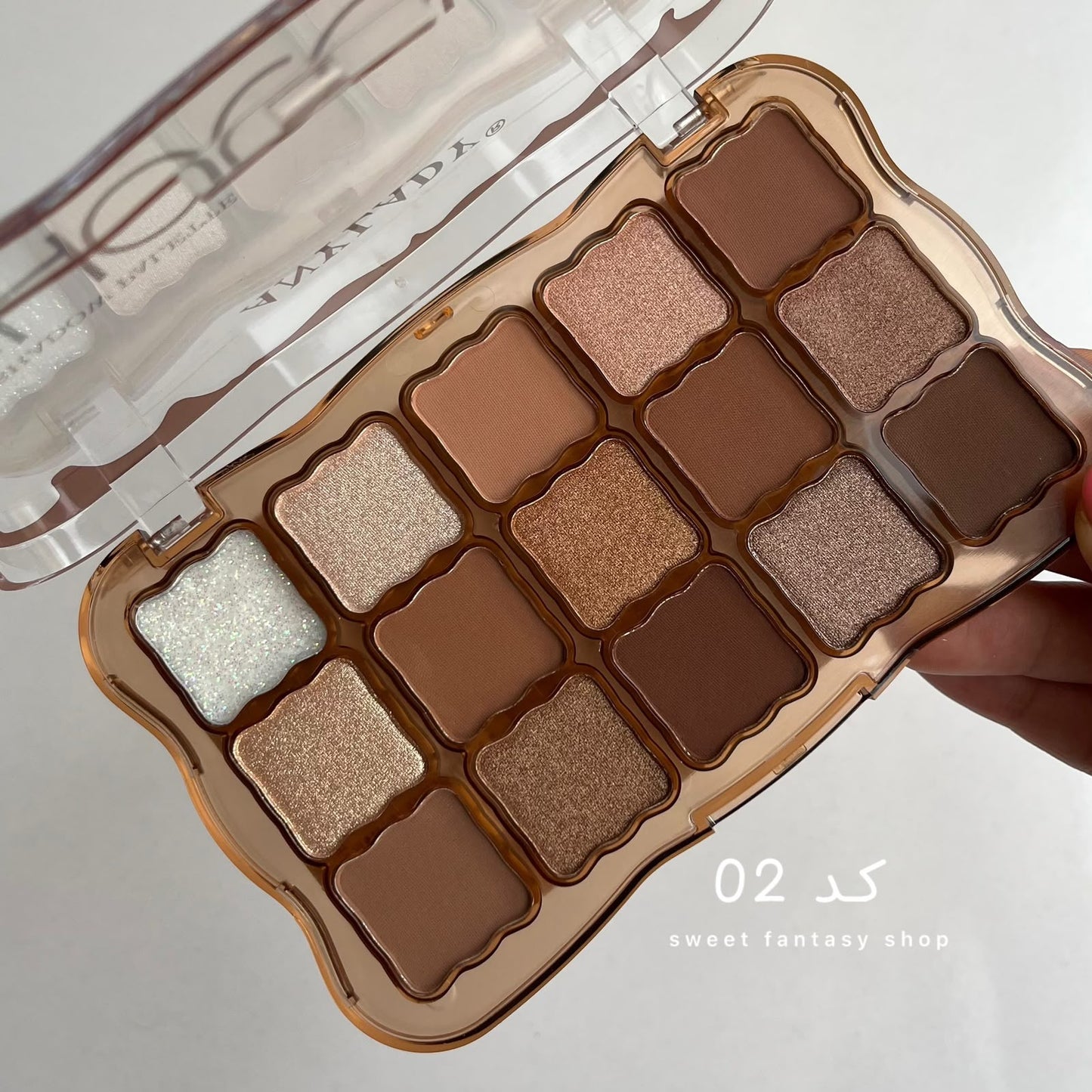 Anylady Chocolate Eyeshadow Palette 15 Shades