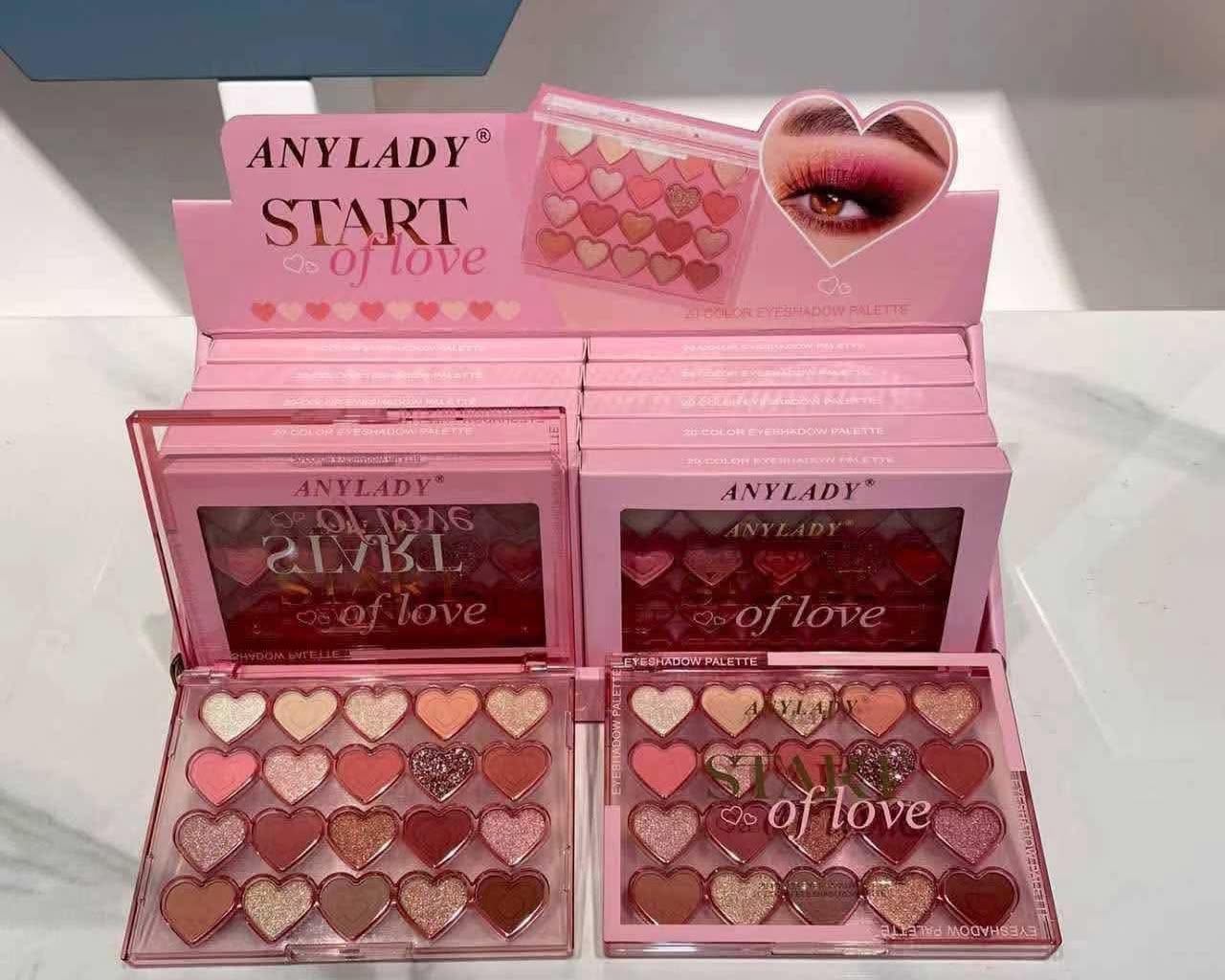 Anylady Start Of Love 20 Color Eyeshadow Palette