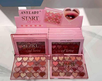 Anylady Start Of Love 20 Color Eyeshadow Palette