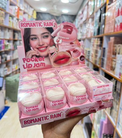 Romantic Rain Soft Shine Lip Jam 4 Pcs Set
