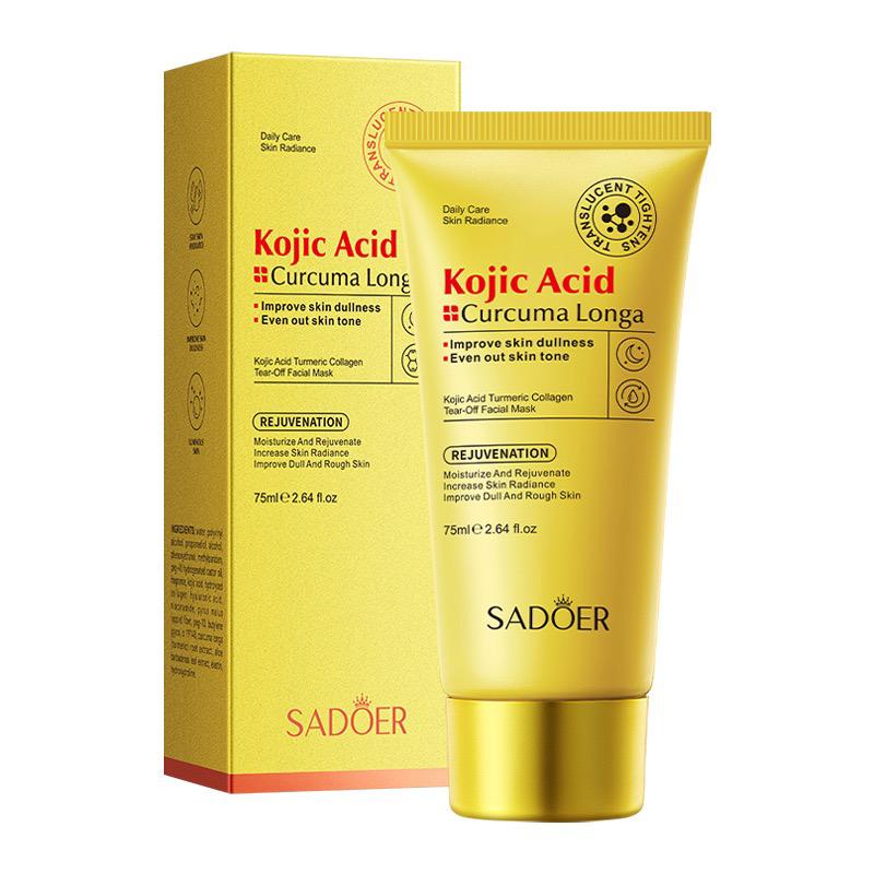 Sadoer Kojic Acid Turmeric Collagen Tear Off Facial Mask 75ml