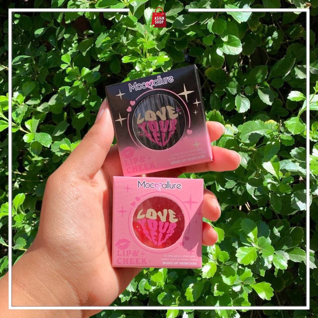 Mocallure Love Lip and Cheek Tint Long Lasting Natural Glow 2 Pcs Set