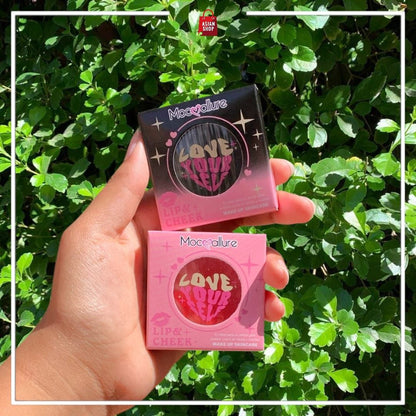 Mocallure Love Lip and Cheek Tint Long Lasting Natural Glow 2 Pcs Set