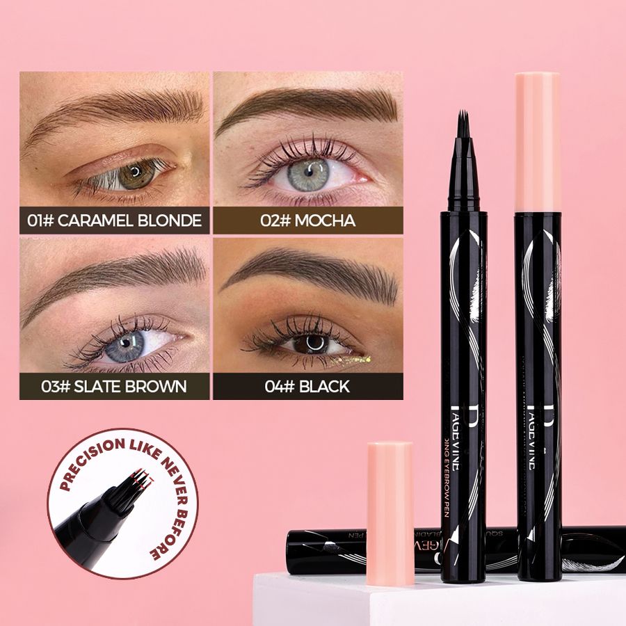 Pagevine Eyebrow Perfect Shape Long Lasting Brows 4Pc Set