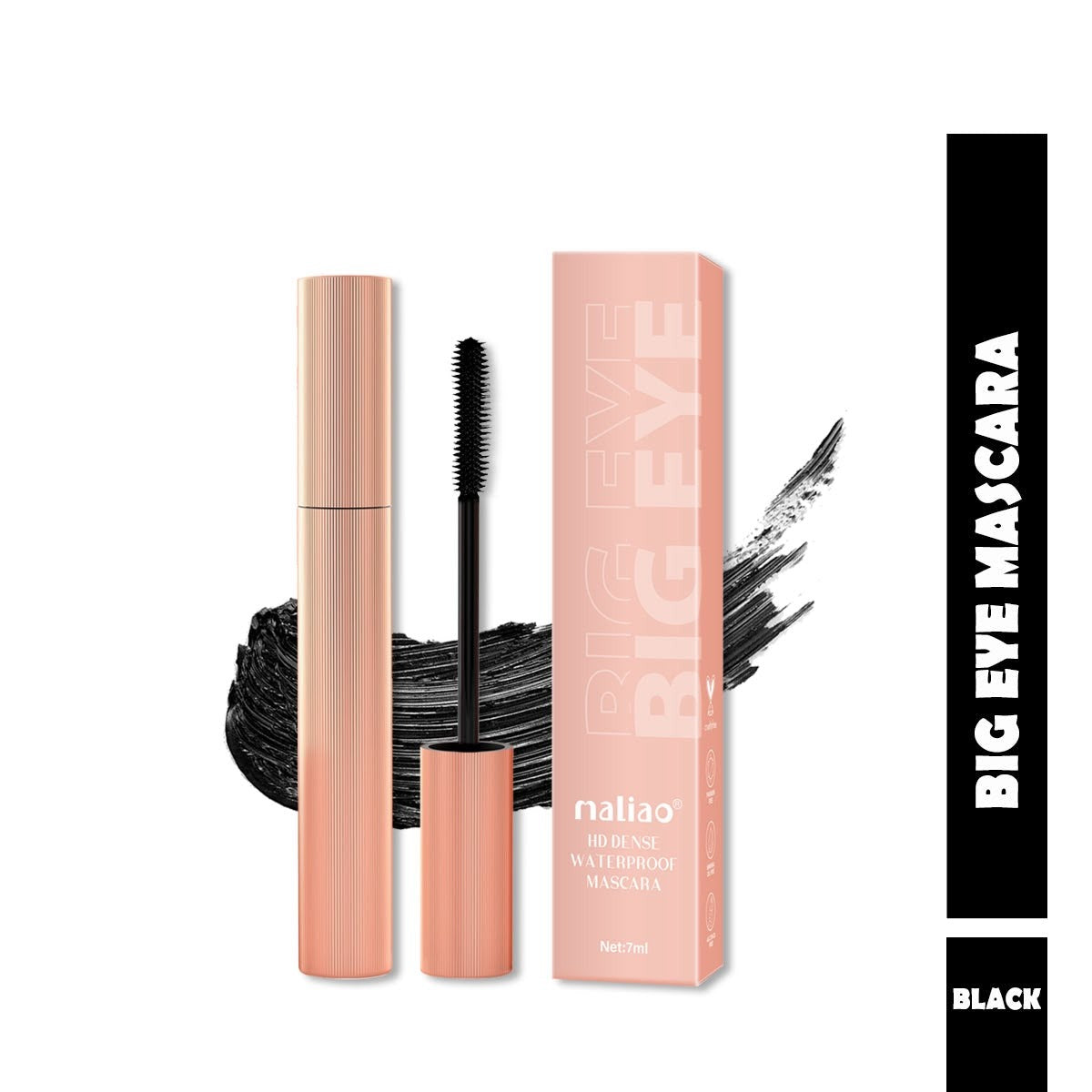 Maliao Big Eye Waterproof Liquid Mascara Long Lasting Volume