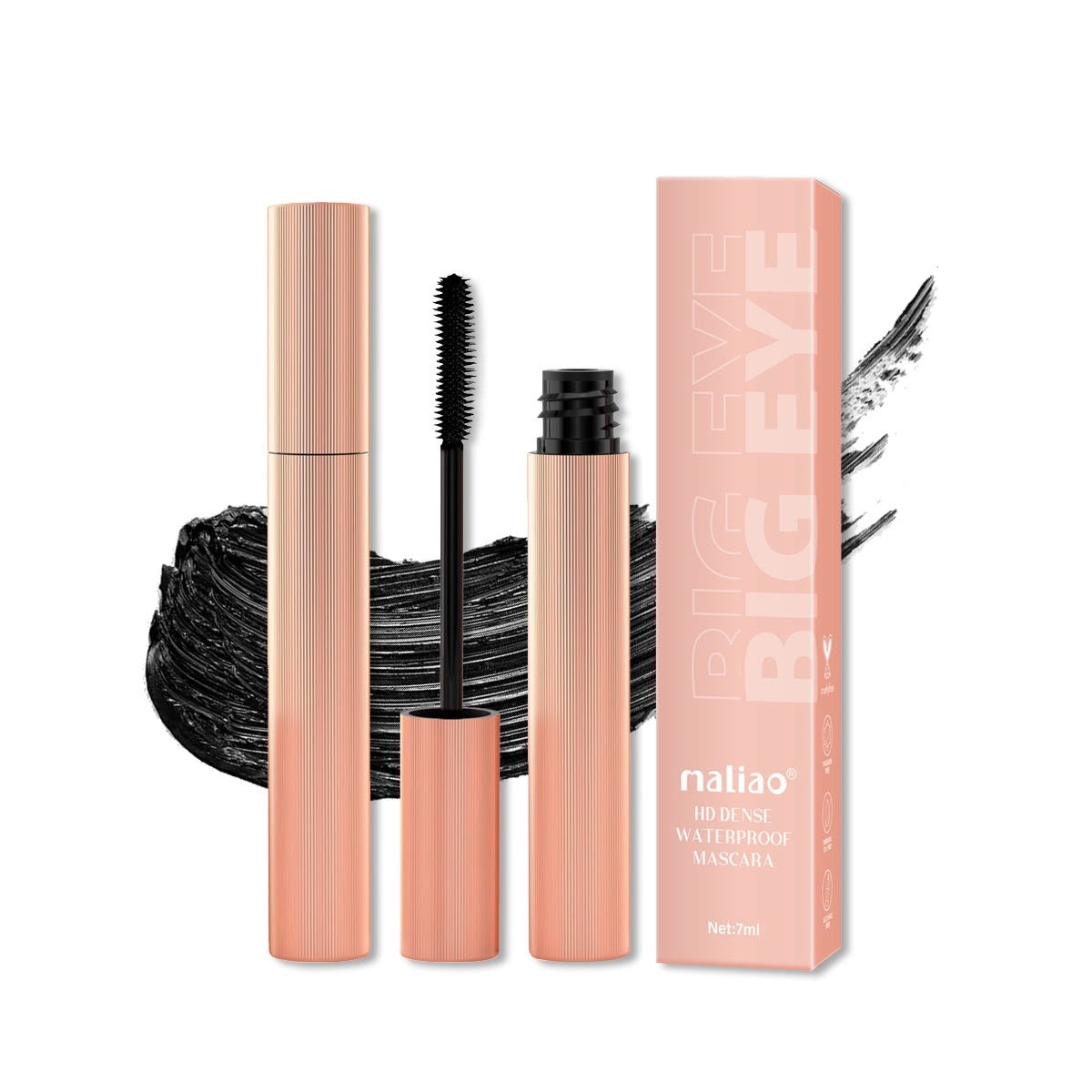 Maliao Big Eye Waterproof Liquid Mascara Long Lasting Volume