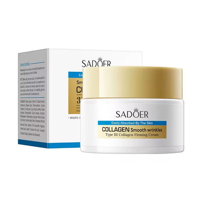 Sadoer Collagen Wrinkle Reducing Cream 60g  Softening Hydrating And Moisturizing Facial Cream