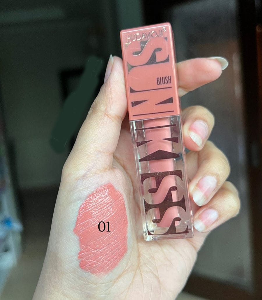 Hudamoji Sunkiss Liquid Blush 4 Pcs Set