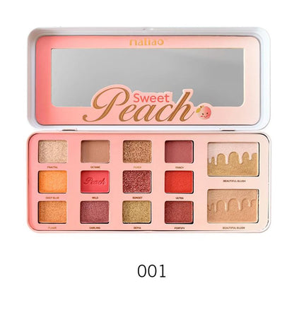 BIYA Korean Sweet Peach Eyeshadow Palette