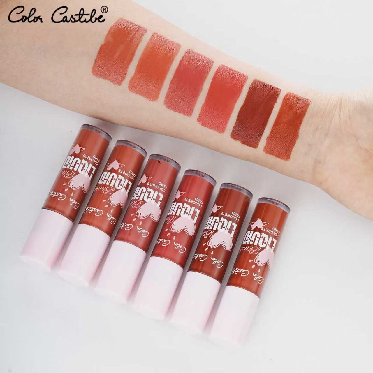 Color Castle Liquid Blush  6 Pcs Set