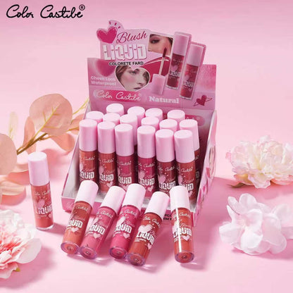 Color Castle Liquid Blush  6 Pcs Set
