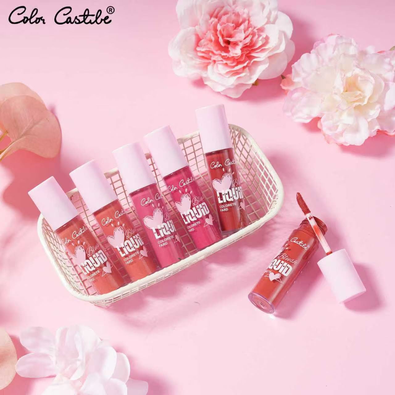 Color Castle Liquid Blush  6 Pcs Set