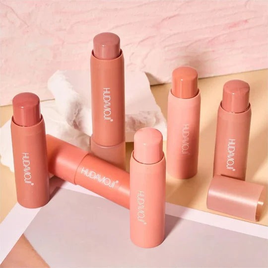 Hudamoji Glow Color Bounce Blush Stick 6 Pcs  Set