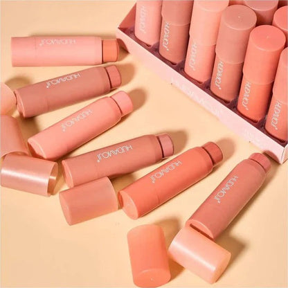 Hudamoji Glow Color Bounce Blush Stick 6 Pcs  Set