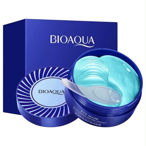 Bioaqua Hydro Gel Blue Eye Mask Patches For Dark Circles 60 Patches 80g
