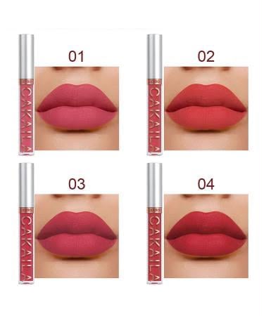 Cakaila Matte Lipstick Long Lasting 6 Pcs Set