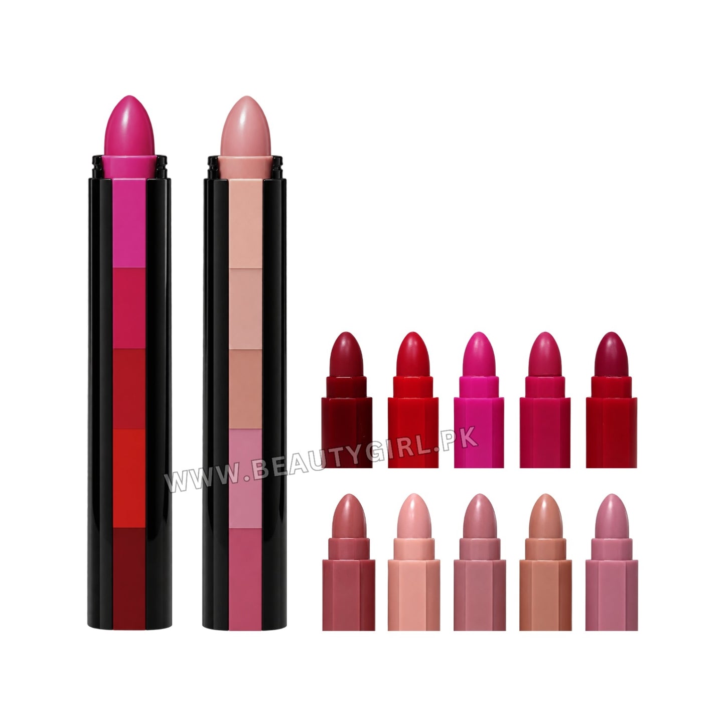 High Quality 5in1 Bullet Matte Lipsticks