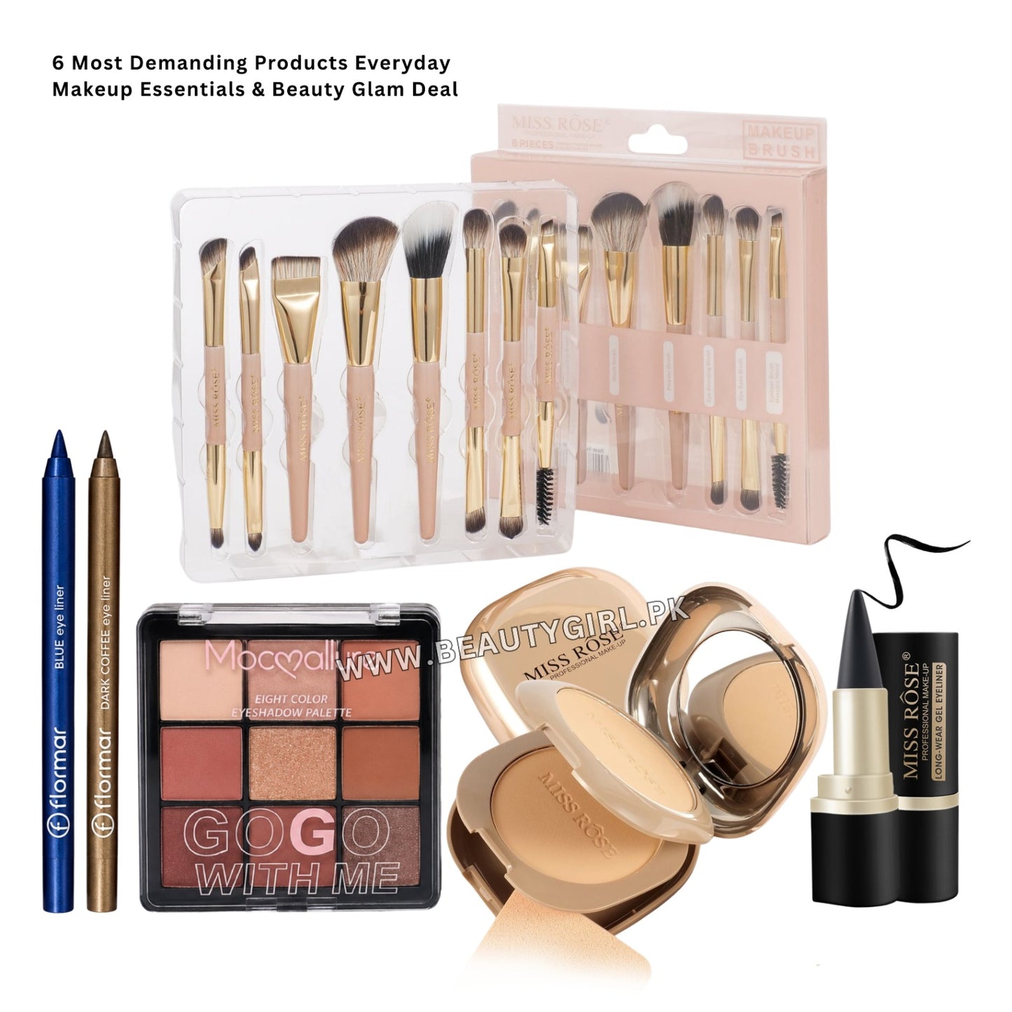 6 Most Demanding Products Everyday Makeup Essentials & Beauty Glam Deal
