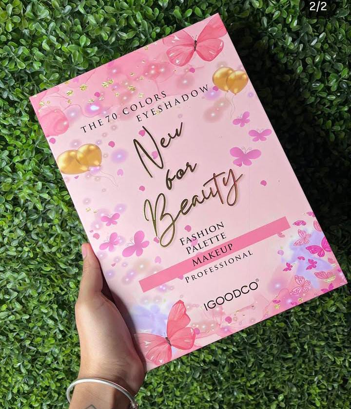 IGOODCO New for Beauty 70-Color Eyeshadow Palette IG-3235