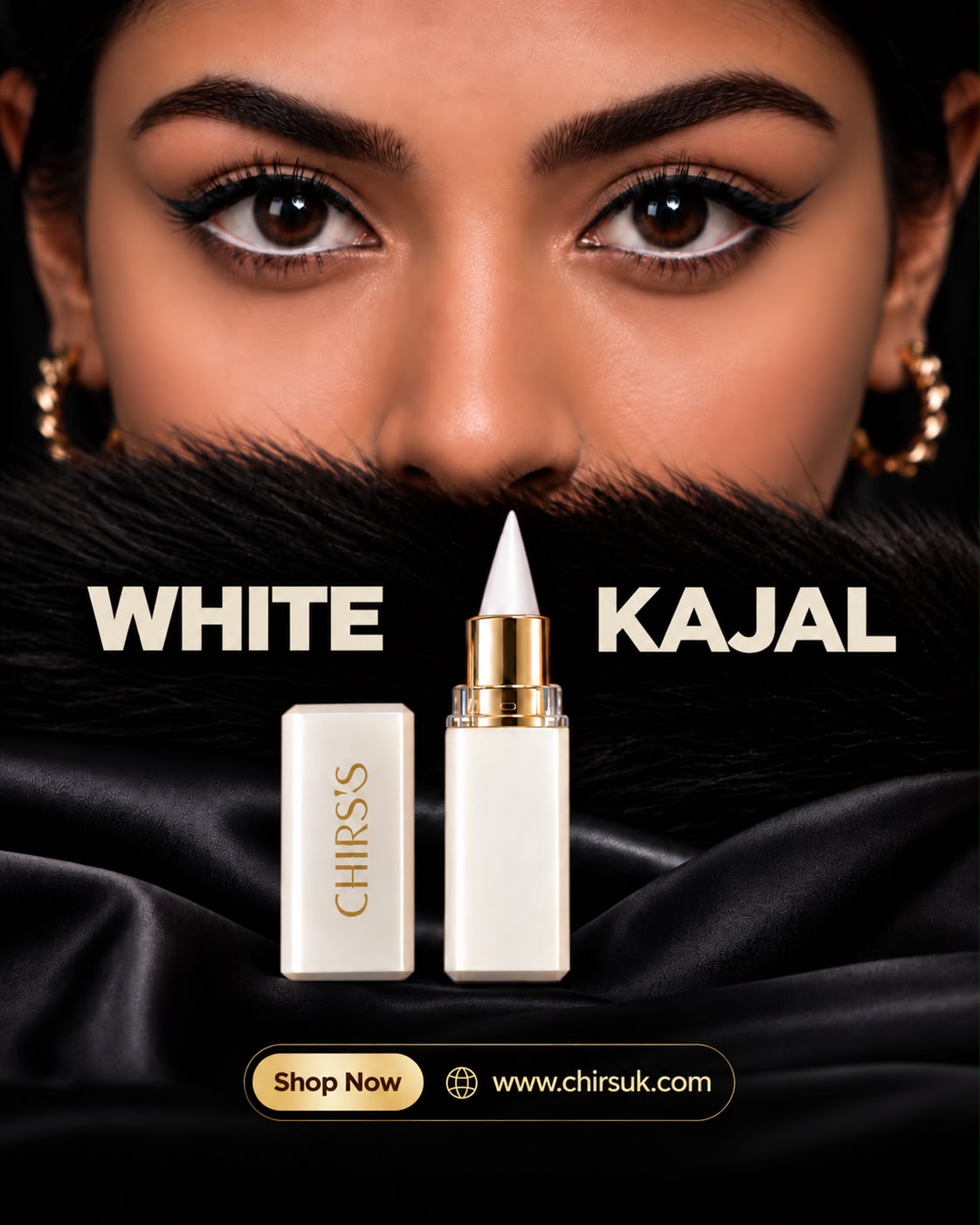 Chirss Luxury Gold Kajal Stick