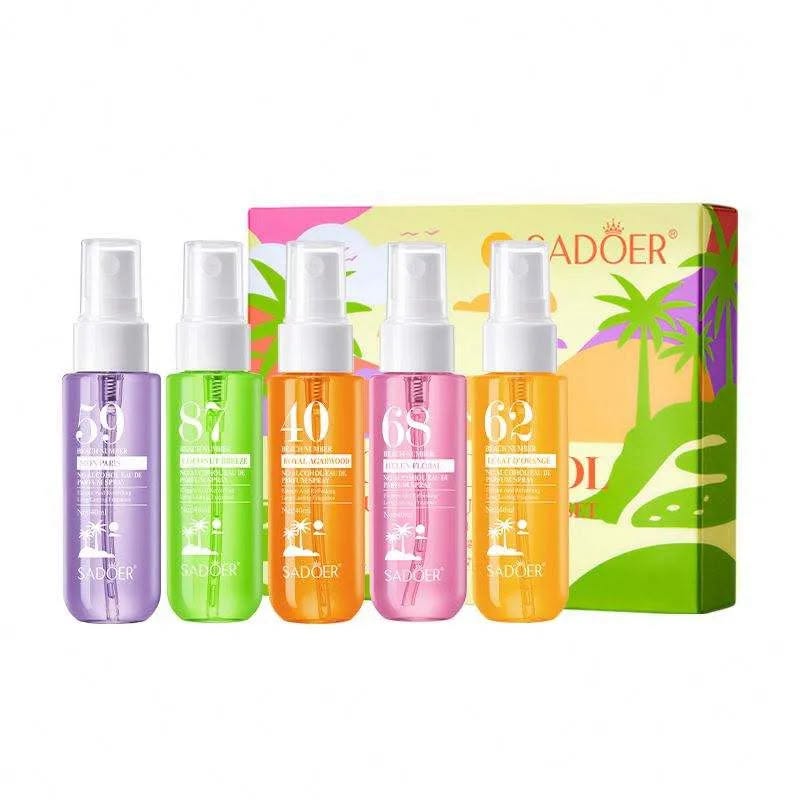 Sadoer Perfume Spray Set – Pack of 5