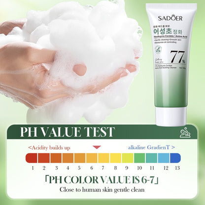 Sadoer 77% Houttuynia Cordata Amino Acid Cleanser 100g