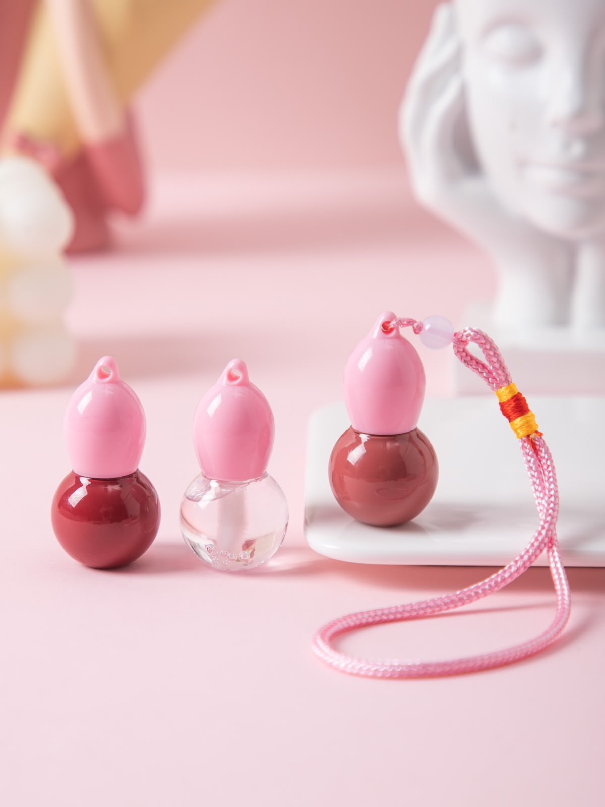 KS~ONE Lip Gloss 3-Piece Set – Hydrating & High-Shine Lip Gloss Collection