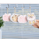 Cute Cartoon Compressed Sponge Non-Scratch Dishwashing Sponge Pack of 3