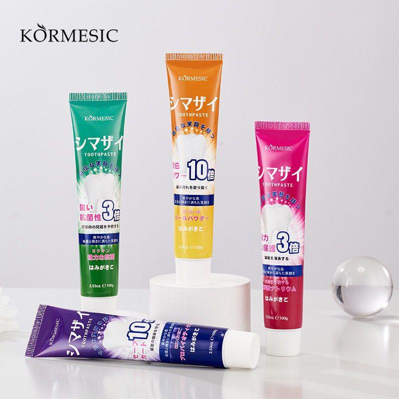 KORMESIC Natural Whitening Organic Pearl Whitening Toothpaste 100g