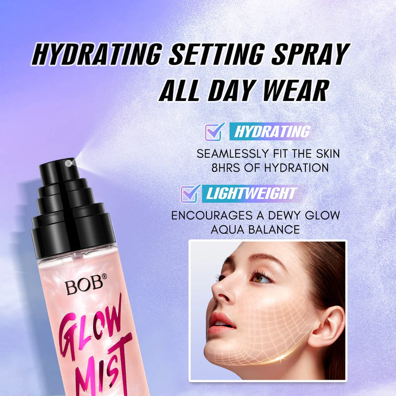 BOB Glow Mist Hydrating Setting Spray Makeup Setting Spray 100ml