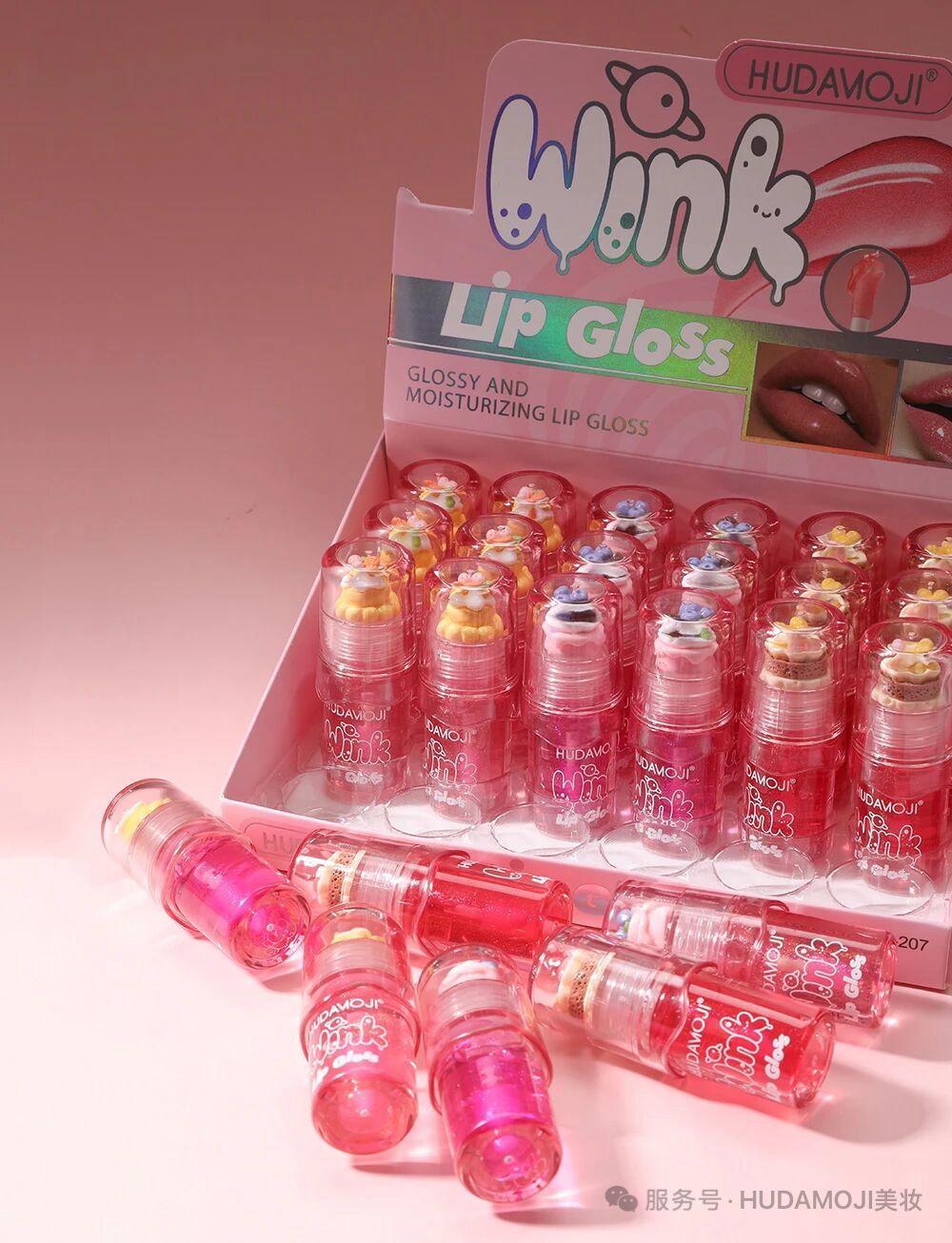 Hudamoji Wink Lip Gloss Pack of 2
