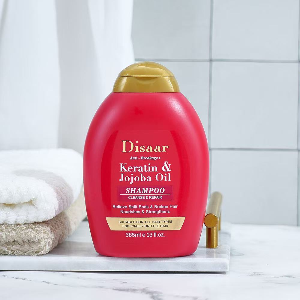 Anti Breakage Keratin And Jojoba Oil Shampoo 385 ML