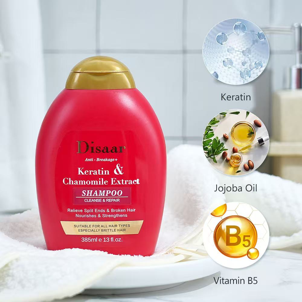 Anti Breakage Keratin And Jojoba Oil Shampoo 385 ML