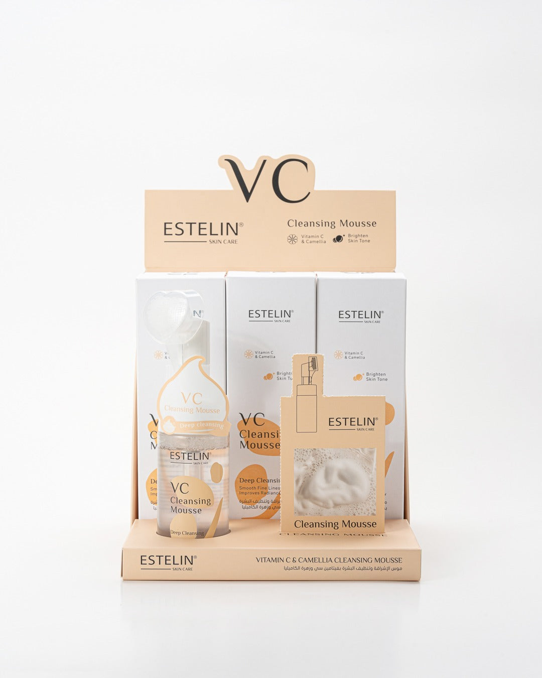 Esteline Vitamin C And Camellia Cleansing Mousse