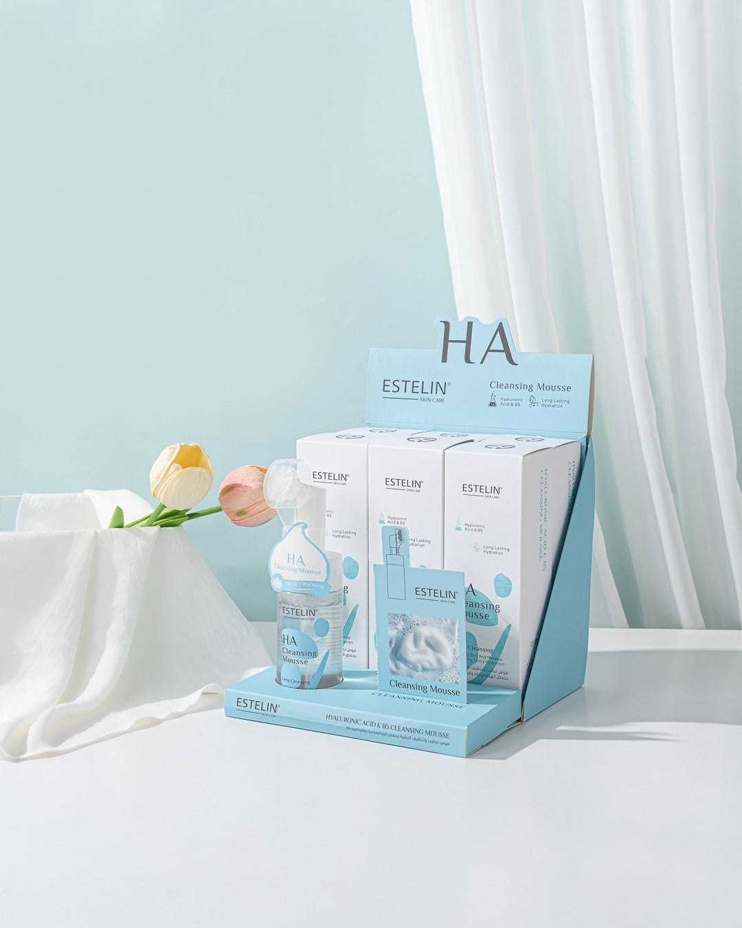 Esteline Hyaluronic Acid And B5 Cleansing Mousse