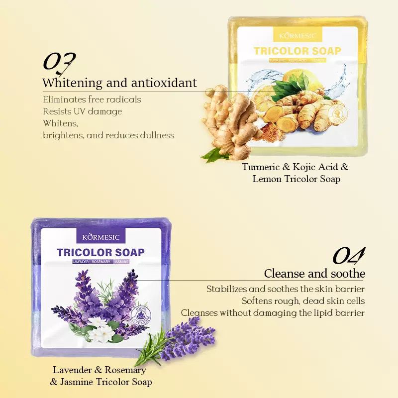 Kormesic Tricolor Soap 120 Gm