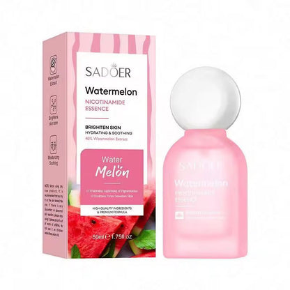 Sadoer Watermelon Nicotinamide Face Serum Hyaluronic Acid Whitening Brightening Soothing Vitamin C Serum For Face
