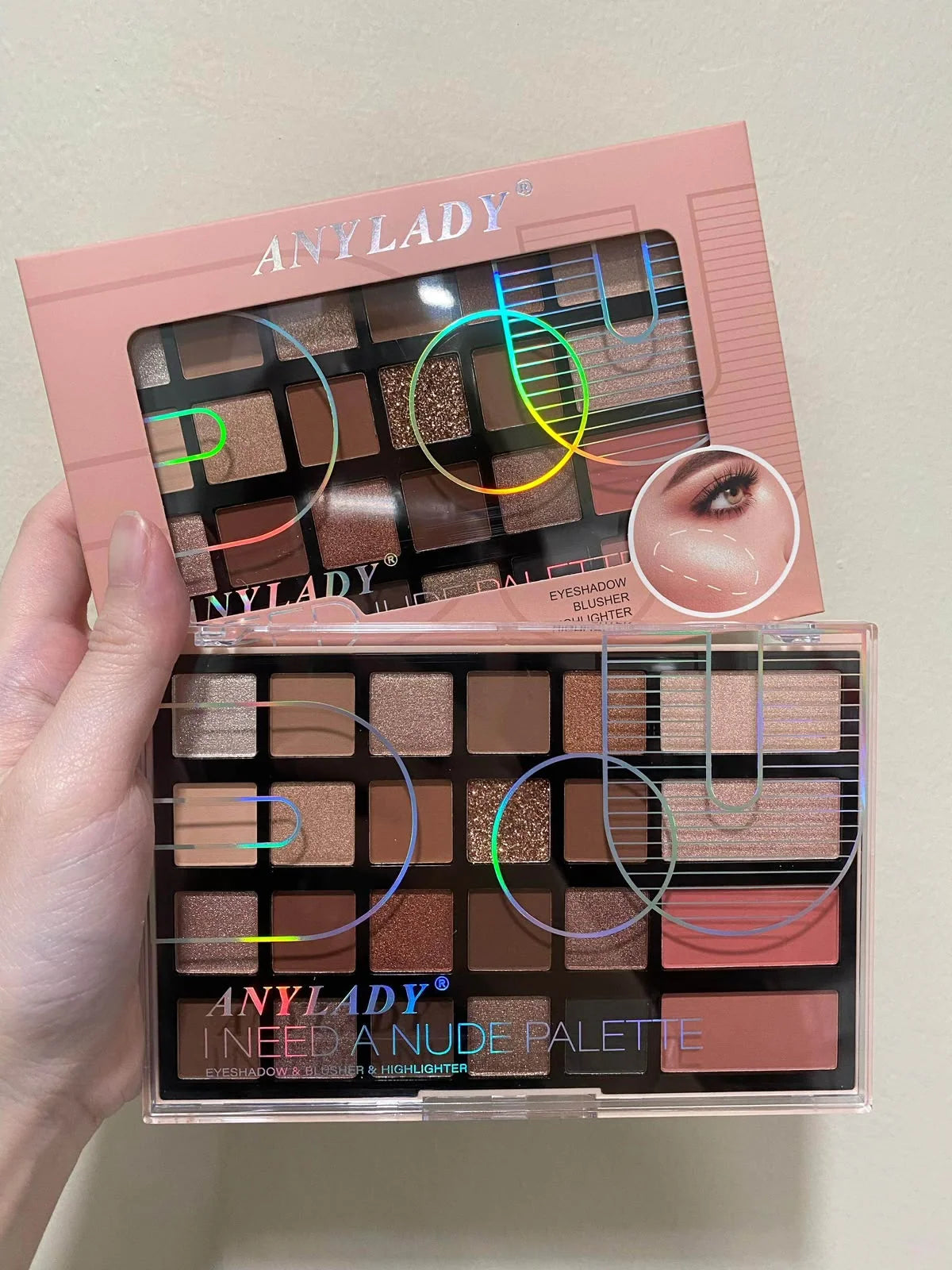AnyLady I Need a Nude 24-Color Makeup Eye Shadow Palette