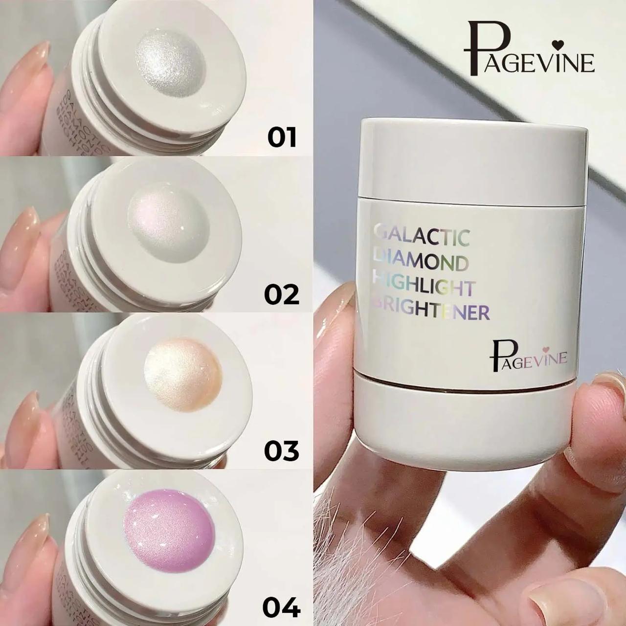 Pagevine Ultimate Glow Liquid Highlighter 4 Piece Set