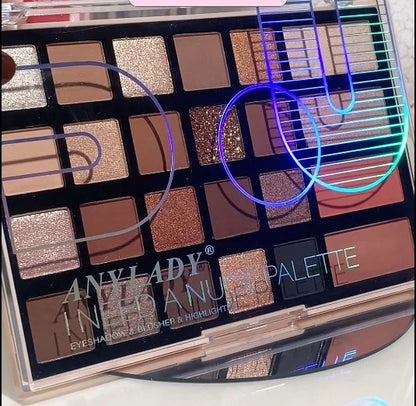 AnyLady I Need a Nude 24-Color Makeup Eye Shadow Palette