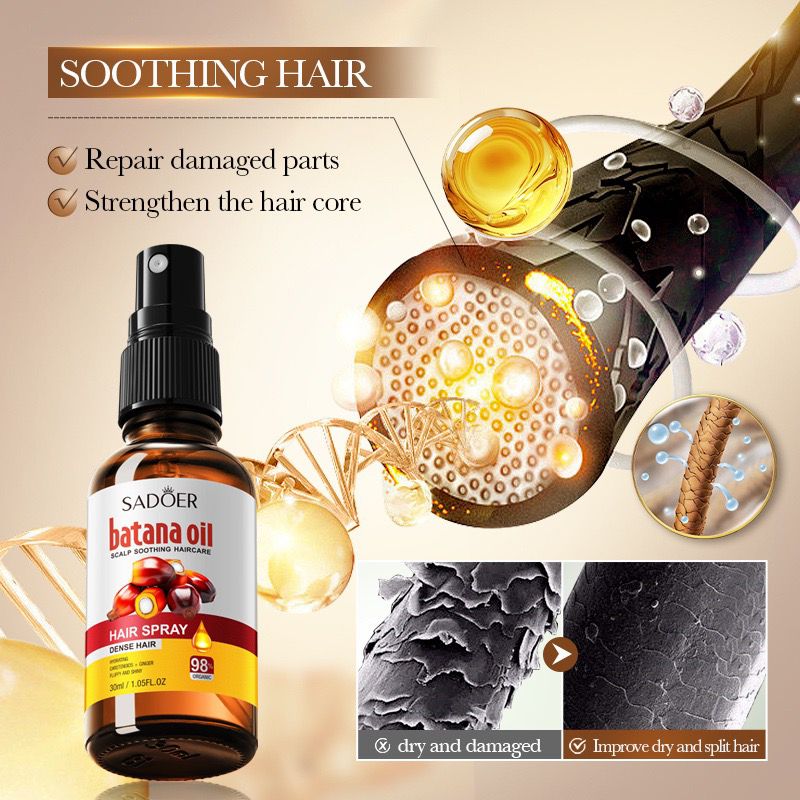 Sadoer Batana Hair Care Essential Oil Spray