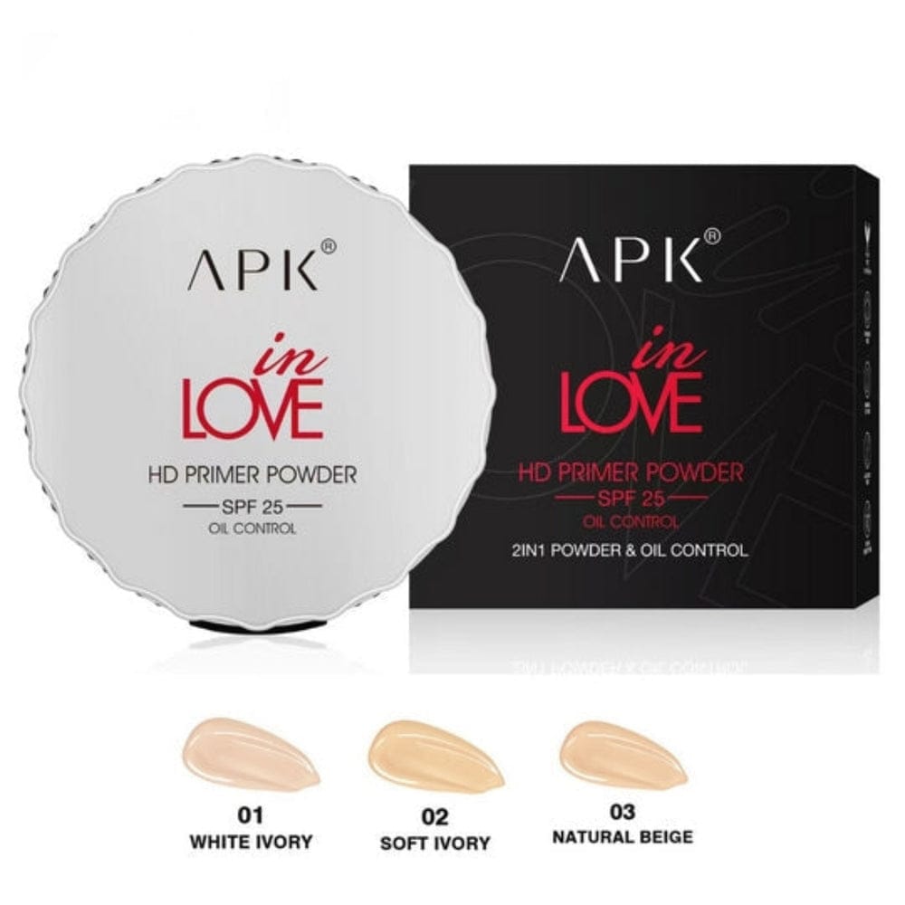 APK 2in1 In love  HD Primer Oil Control Face Powder