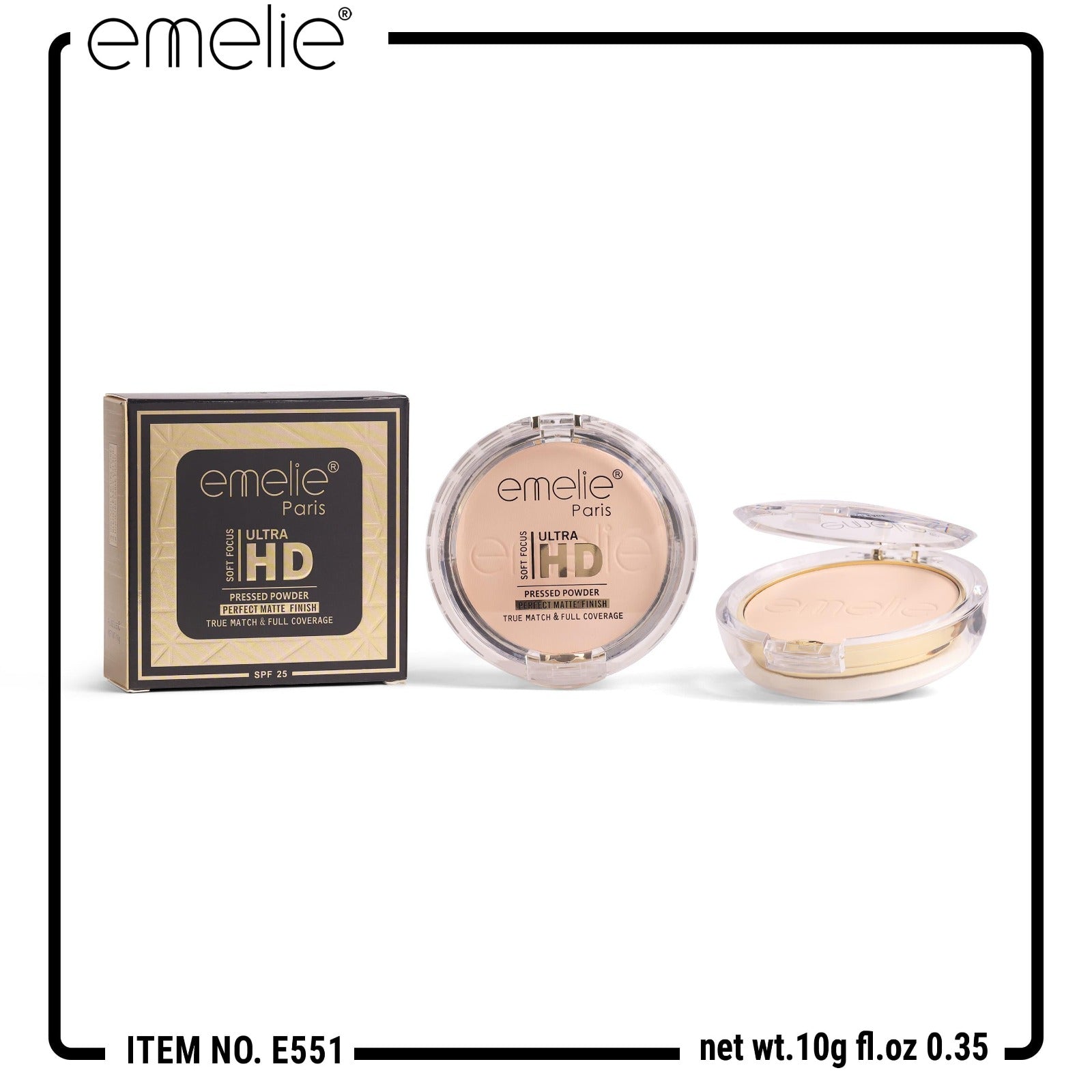 Emelie Paris Ultra HD Compact Powder